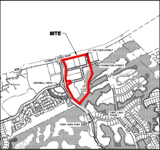 Woodfield II at Point Hope Apartments site